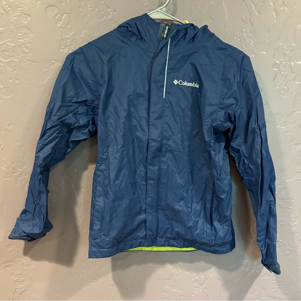 Columbia Blue Raincoat - S